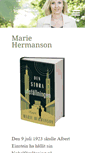 Mobile Screenshot of mariehermanson.se